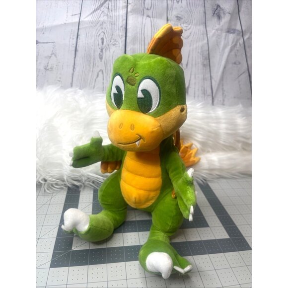 Disney Animal Kingdom Dino Rama Plush Daryl Dinosaur Stuffed Animal 14 in - Picture 1 of 6
